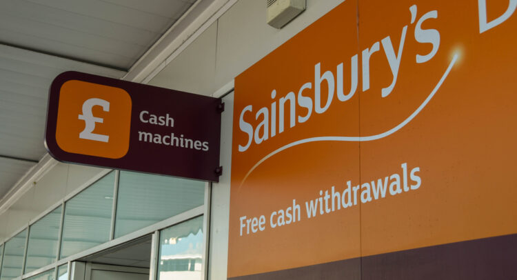 UK Stocks: Sainsbury Soars After Banking Business Sale to NatWest