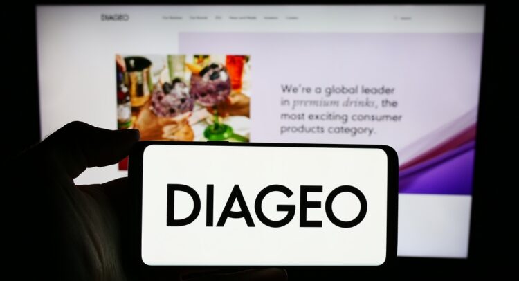 Акции Diageo (DGE) упали из-за слабых показателей за первое полугодие