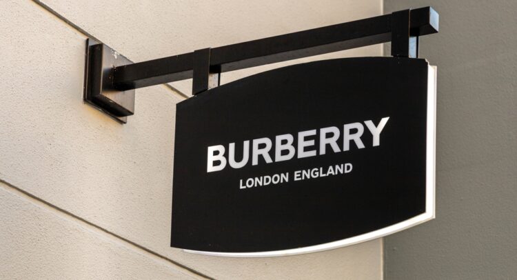 Burberry Group PLC BRBY Share Price Quote News Analysis