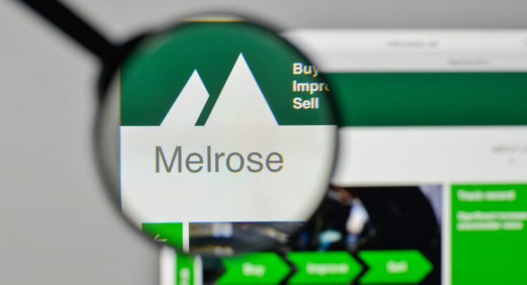 Here’s Why Melrose Shares Hit a Fresh 52-Week High