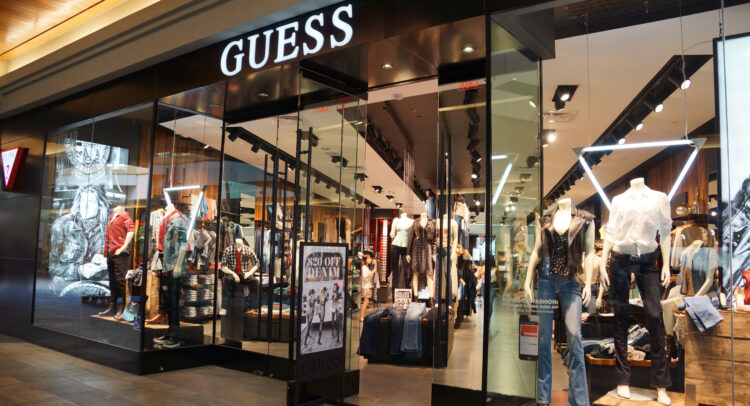 Акции Guess (NYSE:GES): готовы к возможной игре с выгодой