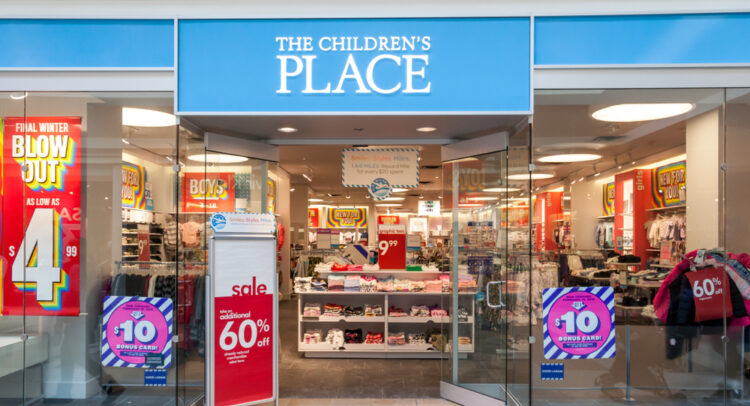 Children’s Place (NASDAQ:PLCE) выросла благодаря финансированию в размере $48,6 млн от мажоритарного акционера