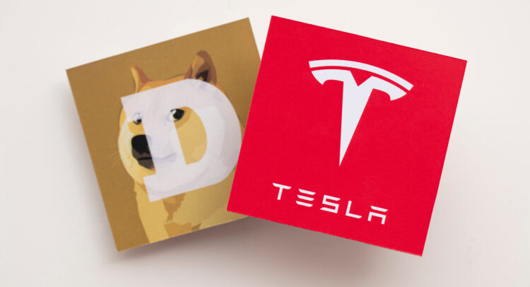 Dogecoin (DOGE-USD) может стать большей частью будущего Tesla