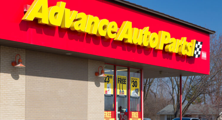 Advance auto parts deals stock