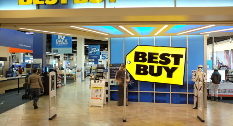 Best Buy (NYSE:BBY) Rises on Embracing AI