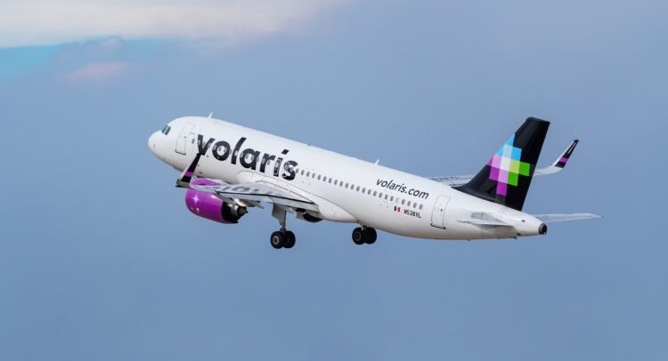 Акции мексиканской авиации Volaris (NYSE:VLRS) стремительно растут