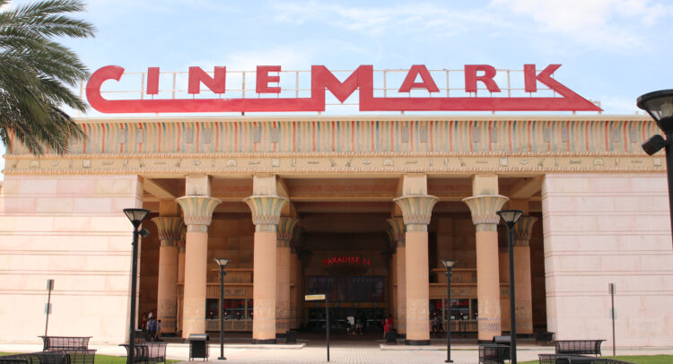 Cinemark Holdings (NYSE:CNK): Riding Out the Entertainment Industry Recession – TipRanks.com