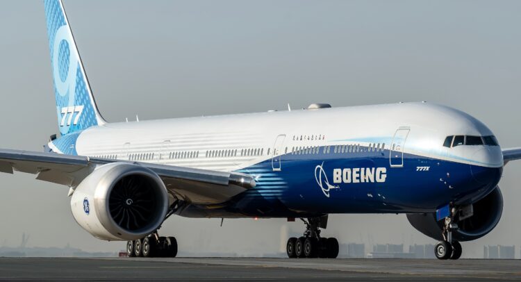 Early Look at 777X Interior Gives Boeing (NYSE:BA) a Modest Boost