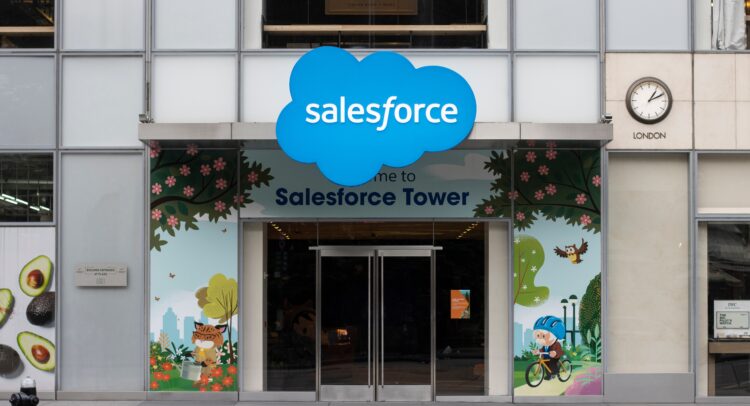 CRM Earnings: Salesforce Stock Gains amid Sales and Earnings Beat