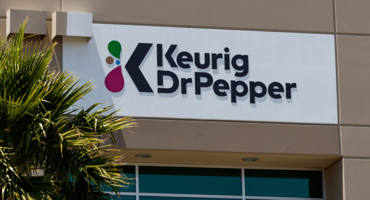 Keurig Dr. Pepper (NASDAQ:KDP) Slips after Settling with the SEC