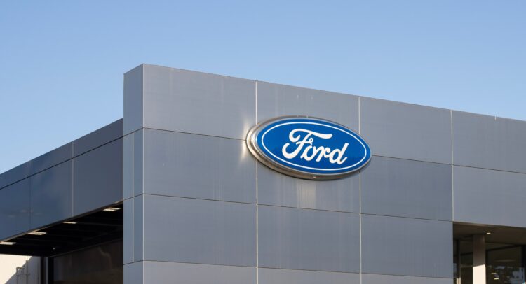 Ford (NYSE:F) Gains on New Battery Patent