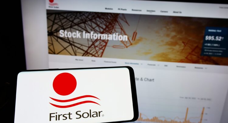 Citi Says First Solar (NASDAQ:FSLR) Will Do Well No Matter Who Wins Election