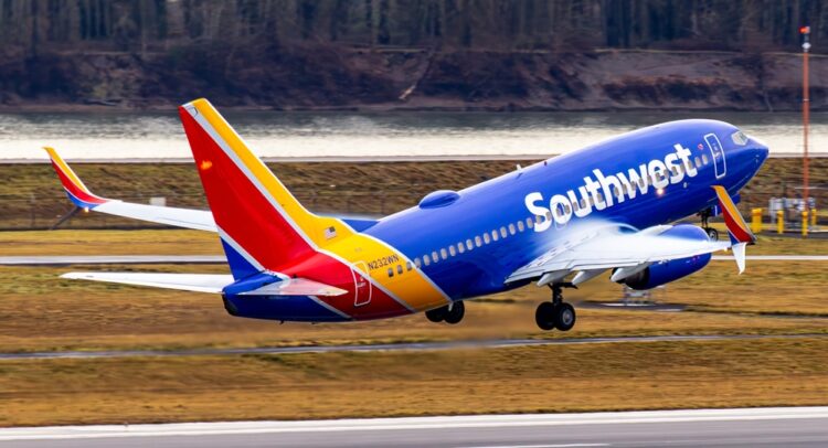 Elliott Pushes for Leadership Shakeup at Southwest Airlines (NYSE:LUV)