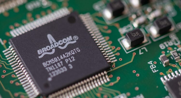 Broadcom Stock Soars on Report Its Helping Apple Develop an AI Chip