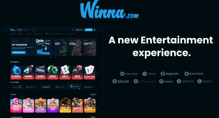 New Crypto Casino Platform Winna.com Secures $15 Million in Seed Funding