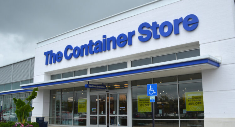 Chapter 11 Bankruptcy Filing Sends The Container Store Stock Spiraling Lower