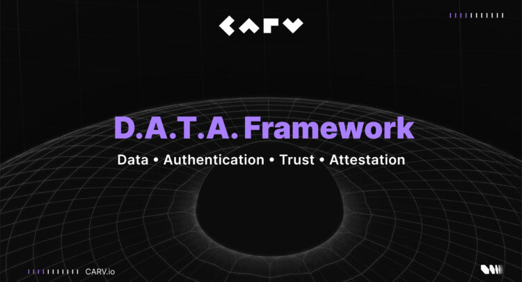 CARV Launches D.A.T.A Framework, Giving AI Agents ‘Eyes and Ears’ with On-Chain and Off-Chain Data