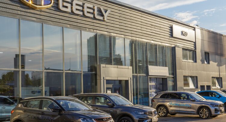 China’s Geely Targets for 5 Million Annual Car Sales by 2027