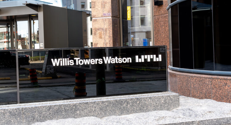 A Top-Ranked Wall Street Analyst Gives Willis Towers Watson Stock (WTW) a Buy Rating