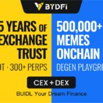BYDFi Officially Launches On-Chain Trading Tool MoonX, Ushering in the Era of CEX + DEX Dual Engines
