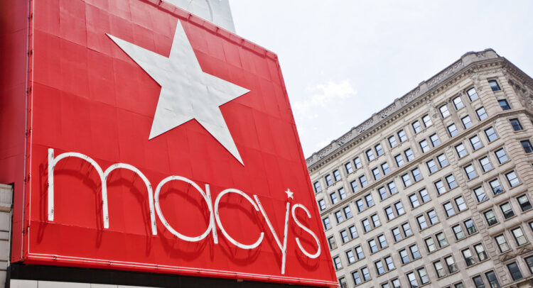 M Earnings: Macy’s Slashes Forecast, but Stock Pops Anyway