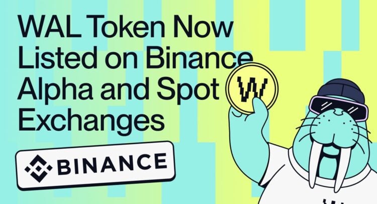 WAL Token Now Listed on Binance Alpha and Spot Exchanges
