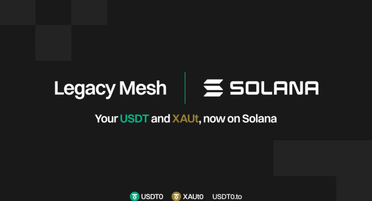 USDT0 Legacy Mesh Integrates Solana, Unlocking Interoperability for Native USDT and Omnichain Tether Gold