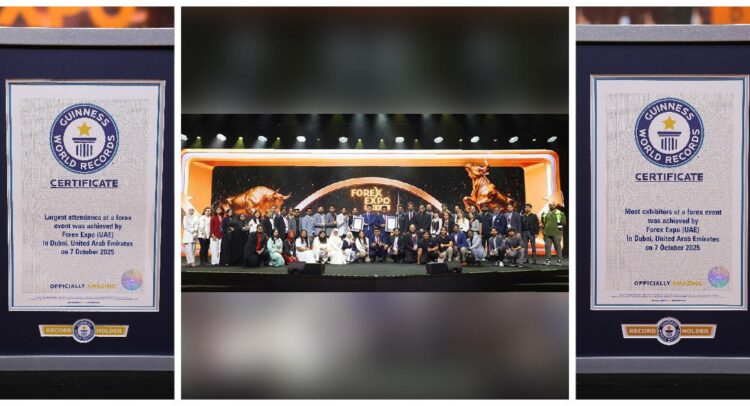 Forex Expo Dubai Wins Guinness World Records™ with 20,021 Visitors