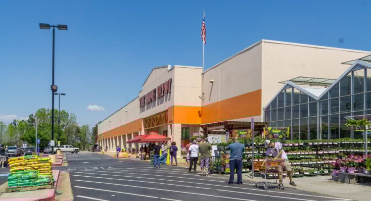 Home Depot Stock (NYSE:HD) Notches Up After Latest Raid