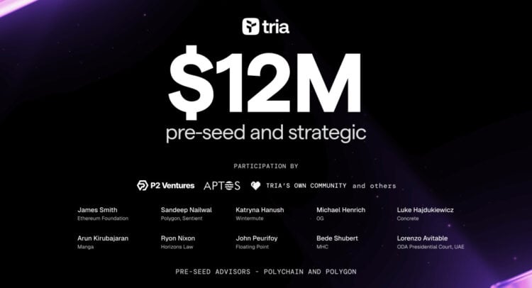 Tria raises $12M to be the leading self-custodial neobank and payments infrastructure for humans and AI.