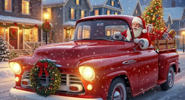 Santa Claus is Coming to Town, and He’s Driving a Brand New Chevy