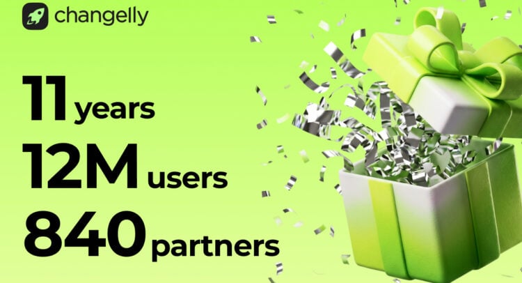 Changelly Turns 11, Reaches 12 Million Users, and Expands Global Partner Network